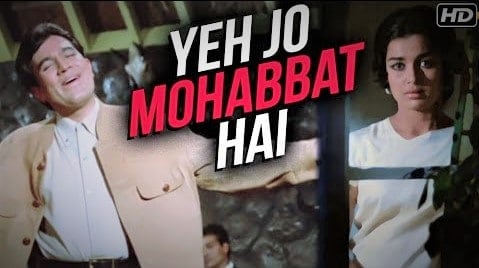 Yeh Jo Mohabbat Hai Hindi Lyrics